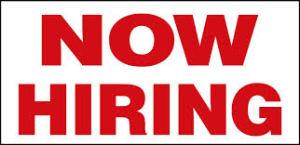 now hiring